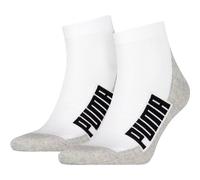 PUMA Herren UNISEX BWT CUSHIONED QUARTER (100000955) 35-38 WHITE / GREY / BLACK