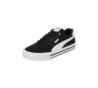 Sneaker PUMA "Court Classic Vulcanised Formstrip Sneakers Erwachsene", Damen, Gr. 40.5, schwarz, weiß, Obermaterial: Synthetik, Textil, Texile. Futter: Textil. Innensohle: Textil. Laufsohle: Gummi, Sc