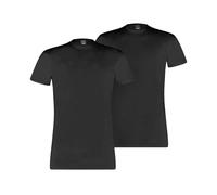 PUMA 4 er Pack Basic Crew T-Shirt Men Herren Unterhemd Rundhals, Farbe:200 - Black, Bekleidungsgröße:XL