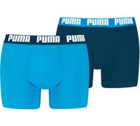 Puma Boxer Boxershorts Men Herren Everyday Unterhose Unterwäsche 10er Pack, Farbe:Speed Blue, Bekleidungsgröße:L
