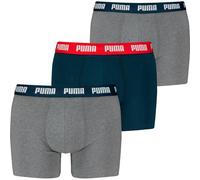 PUMA Herren Unterhose EVERYDAY BOXER 3P (701226820) XL GREY / NAVY / RED COMBO