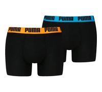 PUMA Herren Unterhose MEN EVERYDAY BASIC BOXER 2P (701226387) L BLACK POP