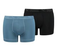 PUMA Herren Unterhose SPORT MICROFIBER BOXER 2P (701210961) S blue lagoon combo
