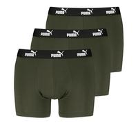 PUMA Herren Unterhosen Shorts Promo Boxer 6er Pack, Farbe:Oliv, Größe:XL, Artikel:-004 Army Green