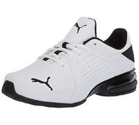 PUMA Herren Viz Runner Turnschuh, White Blac, 39 EU