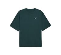 Puma Select Wardrobe Ess Boxy Kurzarm-t-shirt S Green Terrain
