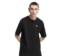 PUMA WARDROBE ESS Boxy T-Shirt Herren, Kleidung, Schwarz, XL Black