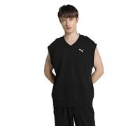 PUMA Herren Wardrobe ESS Relaxed Weste S, Black