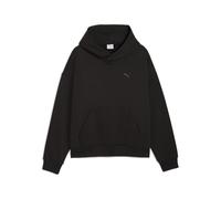 PUMA Herren Wardrobe Essentials Boxy Fleece Hoodie S, Black