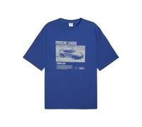 Puma x PORSCHE LEGACY Graphic T-Shirt 2 Herren | Mit Plain | Clyde Royal | Größe: XL Blue