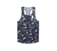 Puma Herren X Saysky Singlet AOP XL blau