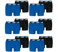 PUMA Herrren Boxershorts Bold im 12er Pack,XXL, 002 - Blue/Black
