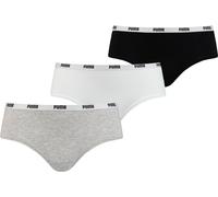 PUMA HIPSTER 3P PACK, XS WHITE / GREY / BLACK L