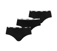 PUMA Hipster 3er Pack Damen Schwarz F200 schwarz L