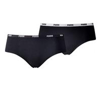 Puma - "Hipster" Slips für Damen(2er-Pack) (Schwarz) XS