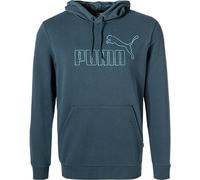 PUMA Hoodie Herren Baumwolle blau, M