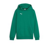 Puma Kinder Kapuzenpullover teamGOAL Casuals Hoody Jr 658619-05 116 Sport Green-Puma White