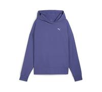 Puma Hoodie CLOUDSPUN Damen Relaxed Fit Blau Crystal Größe L 85% Polyester, 15% Elasthan