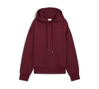 PUMA HER Oversized Fleece Hoodie Damen 96 - ruby shimmer L