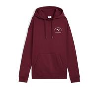 Puma Class Relaxed Fit Kapuzenpullover L Ruby Shimmer