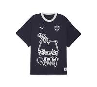 PUMA HOOPS x CF MONTERREY Basketballshirt Herren, Kleidung, Blau, XS Blue