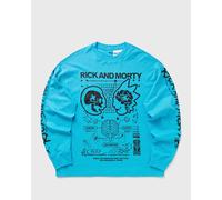 Puma Hoops x Rick and Morty LS Tee men Longsleeves blue in Größe:S