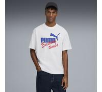 PUMA House of Graphics Casual T-Shirt Herren, Kleidung, Weiß, M