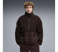 Funktionsweste PUMA "Hybrid Re:Fibre Relaxed Jacke Herren", Herren, Gr. XS, chocolate fondue braun, Obermaterial: 100% Polyester. Untermaterial: 100% Polyester. Futter: 100% Polyester. Einsatz: 100% P