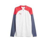 PUMA Individualcup Herren Sweatshirt mit 1/4-Reißverschluss