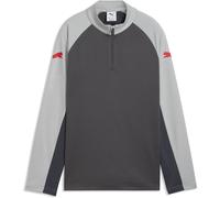Puma Individualliga 1/4 Zip TOP Kinder Longsleeve, grau 164