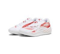 Puma Indoor-Hallenschuhe All-Pro Nitro Team weiss/rot Herren, Größe Euro (US) 47 (13)