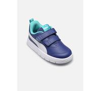 PUMA Unisex Baby COURTFLEX V3 V INF Sneaker, Blue Crystal White-Aquatic, 22 EU