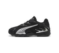 Sneaker PUMA "INHALE SMILE", Gr. 39, silber (puma schwarz, puma silber), Textil, unifarben, Schuhe (77617734-39) puma schwarz, puma silber