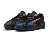 Sneaker PUMA "INHALE", Gr. 41, puma schwarz, orange glo, Textil, mehrfarbig, sportlich, Schuhe (86954036-41) puma schwarz, orange glo