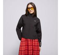 Puma DARE TO Oversized-Jacke mit variabler Länge Damen | Mit Plain | Black | Größe: M Black