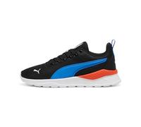 Sneaker PUMA "Anzarun Lite Sneakers Jugendliche", Damen, Gr. 37,5, schwarz hyperlink blau weiß rotmazing, Obermaterial: Synthetik, Textil; Futter: Textil; Innensohle: Textil; Laufsohle: Synthetik, Gum