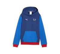 Kapuzenpullover PUMA "BMW M MOTORSPORT Essentials Hoodie Jugendliche", Kinder, Gr. 116, pro blau m color, Obermaterial: 32% Polyester, 68% Baumwolle. Kapuzenfutter: 100% Baumwolle. Rippe: 3% Elasthan,