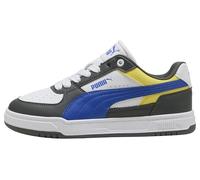 PUMA Jugendliche Caven III Block Sneakers 38.5, Shadow Gray Royal Sapphire White Blue