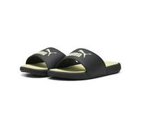 Sandale PUMA "Cool Cat 2.0 Sandalen Jugendliche", Jungen, Gr. 37, schwarz apple spritz grün, Obermaterial: Synthetik. Futter: Textil. Innensohle: Synthetik, Textil. Laufsohle: Synthetik, IMEVA, Schuhe