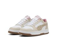 PUMA Jugendliche Rebound Slam Winter Safari Sneakers 36, Silver Fog Birch White Beige
