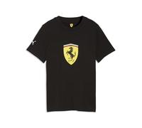 PUMA Jugendliche Scuderia Ferrari Coloured Shield T-Shirt 152, Black