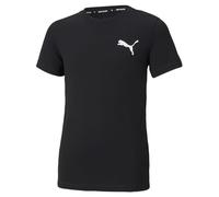 PUMA Kinder Shirt ACTIVE Small Logo Tee B PUMA BLACK 164 (4063697141575)