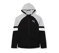PUMA Jungen Active Sport Fullzip Hoodie Dk B Sweater