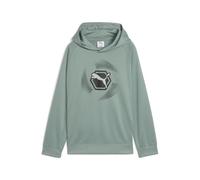 PUMA Jungen Hoodie Active Sports Graphic Poly Green Moon Größe 128