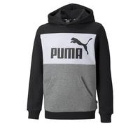 PUMA Jungen Big Logo Hoodie Fl B Pullover, Puma Black, 164 EU