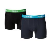 Puma Jungen Boxershorts Basic 2er Pack, india ink/turquo (376), 122-128, 525015001