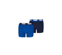 PUMA Boy's Everyday Basic Boxer, Navy/Blue-New, 146/152 (2er Pack)