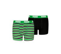 Puma Jungen Boys Everyday Striped Boxer, Green/Black - New, 170-176 EU