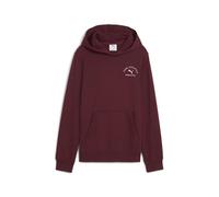 PUMA Class Graphic Hoodie Youth, Shop, Ruby Shimmer, 9-10Y Red