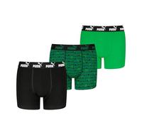 Puma Jungen Elements Boxer, Black/Green, 134-140 EU